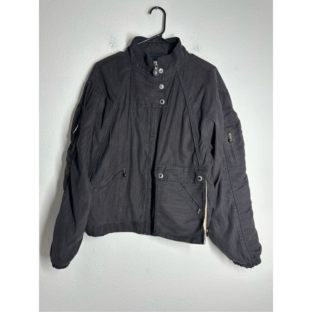 Jamie Sadock Women’s Black Golf Tennis Windbreaker Jacket Size L